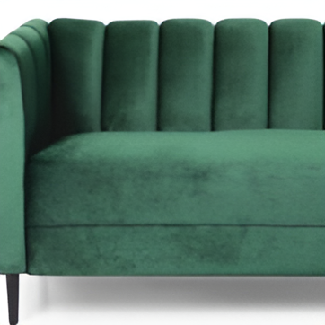 Double Seater Green Sofa